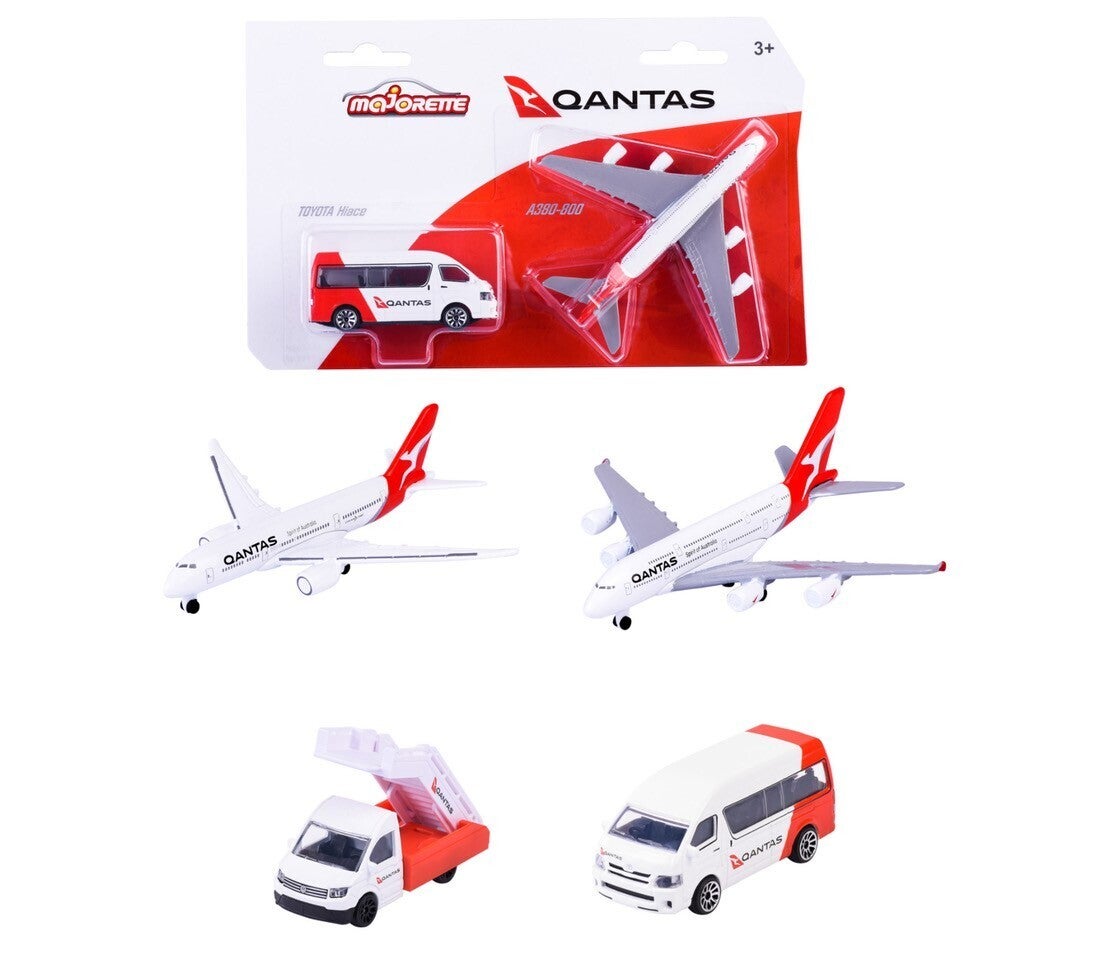 Qantas toy plane set clearance